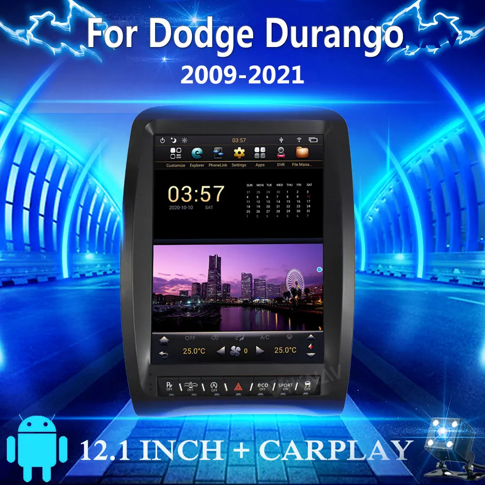 2din 4G 128G Android For Dodge durango Tesla style Vertical screen Car GPS Navigation Stereo Multimedia Player Radio Stereo GPS
2din 4G 128G Android For Dodge durango Tesla style Vertical screen Car GPS Navigation Stereo Multimedia Player Radio Stereo GPS