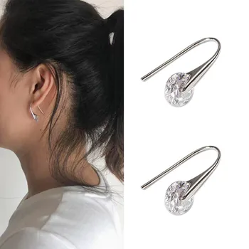 Fashion personality trend U-shaped zircon earhook temperament trend ladies earrings
Fashion personality trend U-shaped zircon earhook temperament trend ladies earrings
