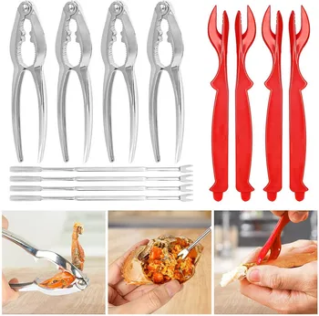 top selling product in 2020 12Pcs Seafood Tools Crab Crackers Nut Cracker Forks Set Opener Shellfish Lobster Support Wholesale
top selling product in 2020 12Pcs Seafood Tools Crab Crackers Nut Cracker Forks Set Opener Shellfish Lobster Support Wholesale