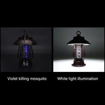 Solar Mosquito Killer Light 24 LED Lights Lantern Bug Zapper UVA with Waterproof Cap GQ999
Solar Mosquito Killer Light 24 LED Lights Lantern Bug Zapper UVA with Waterproof Cap GQ999
