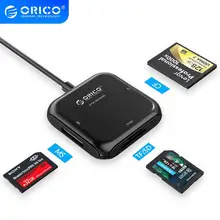 ORICO 4 in 1 USB 3.0 Card Reader SD TF Cardreader Support OTG Adapter Large Capacity Memory Card for PC Laptop
ORICO 4 in 1 USB 3.0 Card Reader SD TF Cardreader Support OTG Adapter Large Capacity Memory Card for PC Laptop
