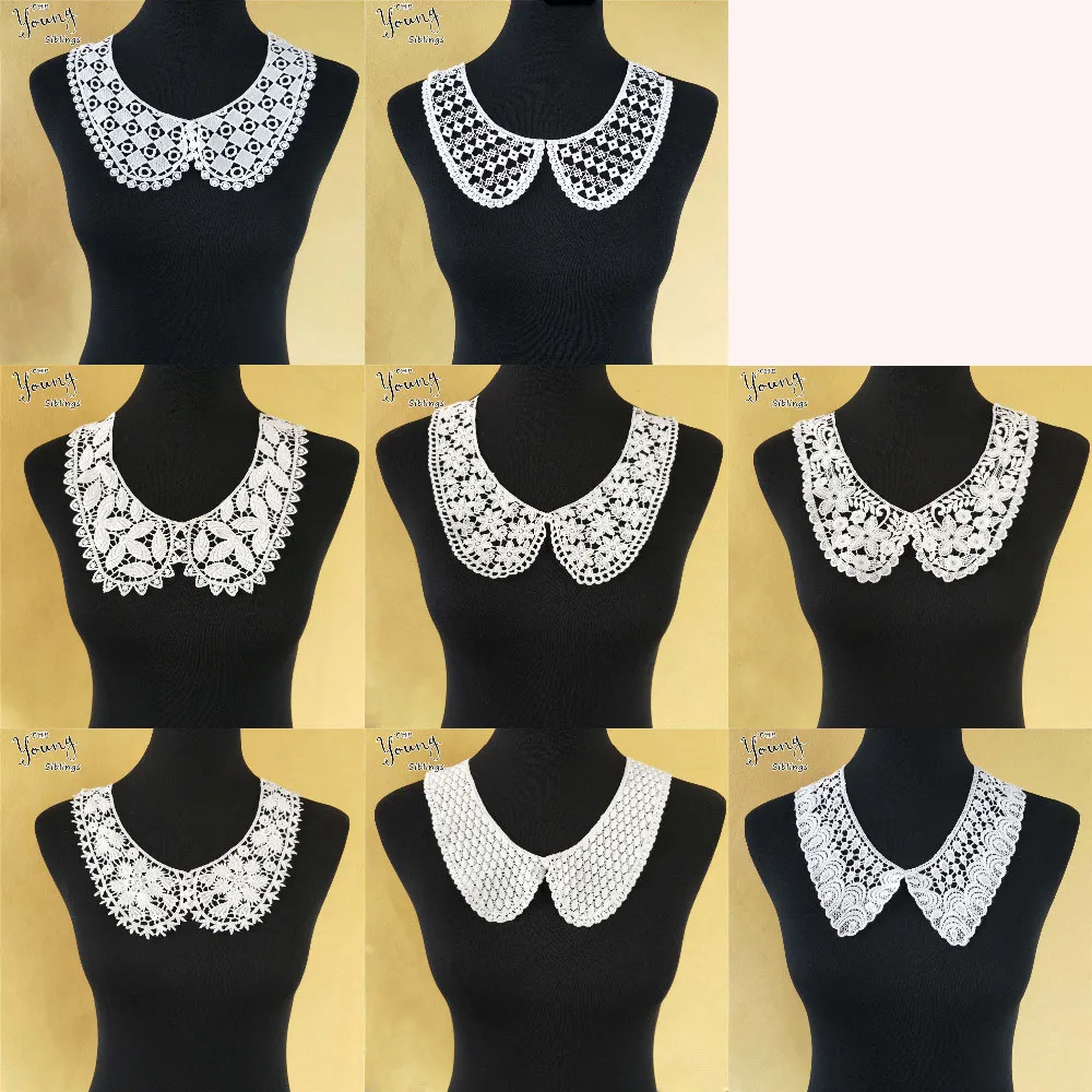 1PCS White Embroidery Round Fine U Lace Neckline Fabric, DIY Collar Lace Fabrics Applications for clothes Sewing Craft Supplies
1PCS White Embroidery Round Fine U Lace Neckline Fabric, DIY Collar Lace Fabrics Applications for clothes Sewing Craft Supplies