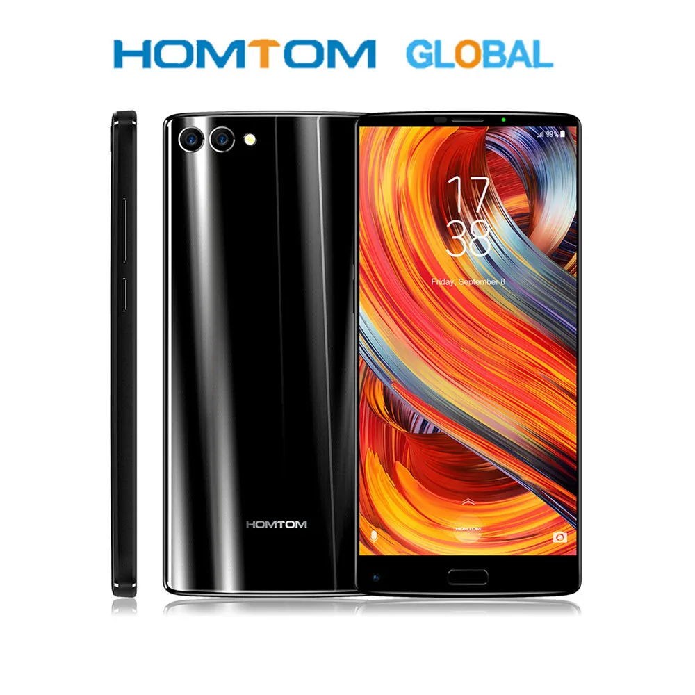 

HOMTOM S9 Plus 5.99 Inch 18:9 bezel-less Display Smartphone 16MP Dual Camera 4050mAh Front Fingerprint 4GB+64GB Octa Core Phone