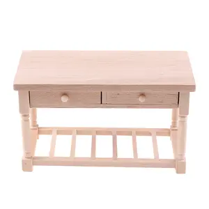 unpainted dollhouse furniture