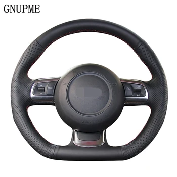 DIY Black Artificial Leather Car Steering Wheel Covers Case for AUDI TT 2008-2013 R8 2014 TTS 2011-2013
DIY Black Artificial Leather Car Steering Wheel Covers Case for AUDI TT 2008-2013 R8 2014 TTS 2011-2013