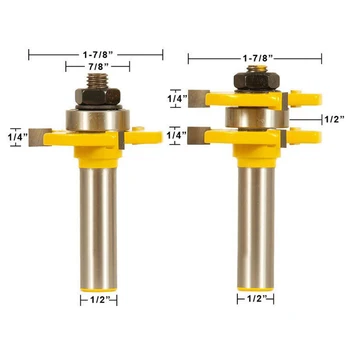 1/2\\\\\\\\\\\\\\\" 1/4\\\\\\\\\\\\\\\" Shank 3T Endmill Wood Trimming Milling Cutter Router Bits Carbide Tool
1/2\\\\\\\\\\\\\\\" 1/4\\\\\\\\\\\\\\\" Shank 3T Endmill Wood Trimming Milling Cutter Router Bits Carbide Tool