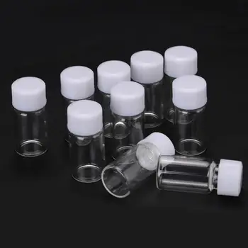 10pcs/Set Screw Cap Glass Sample Container Glass Container Glass Vials Cheap Seed Leak Proof Chemical Durable Safe Reagent
10pcs/Set Screw Cap Glass Sample Container Glass Container Glass Vials Cheap Seed Leak Proof Chemical Durable Safe Reagent
