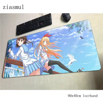 Nisekoi pad mouse Tsugumi Seishiro computer gamer mouse pad 900x400x3mm padmouse Kirisaki Chitoge mousepad ergonomic gadget mats
Nisekoi pad mouse Tsugumi Seishiro computer gamer mouse pad 900x400x3mm padmouse Kirisaki Chitoge mousepad ergonomic gadget mats