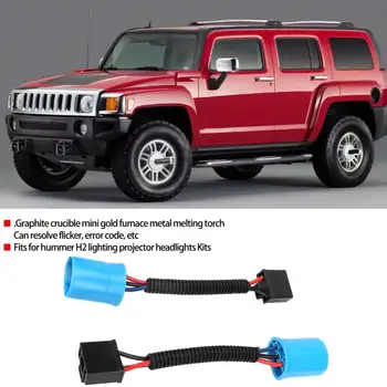 2pcs 9007 Male to H4 Adapter Female Headlight Wire Conversion Cable Harness Fit for Hummer H2 Headlight Conversion Cable
2pcs 9007 Male to H4 Adapter Female Headlight Wire Conversion Cable Harness Fit for Hummer H2 Headlight Conversion Cable