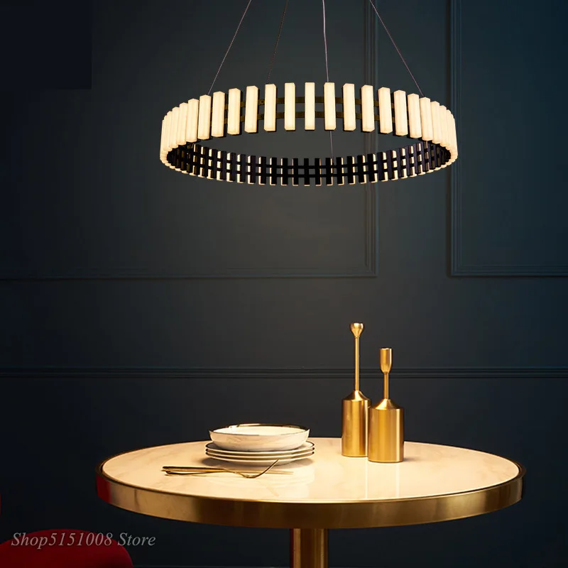 Modern Black Ring LED Chandelier Lighting For Living Room Nordic Creative Bedroom Hanging Lamp Dinning Room Deco Light Fixtures
Modern Black Ring LED Chandelier Lighting For Living Room Nordic Creative Bedroom Hanging Lamp Dinning Room Deco Light Fixtures