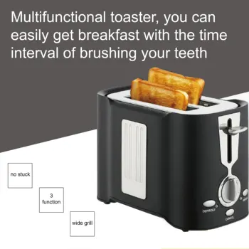 110V 60Hz black color toaster multi-function sandwich maker home toaster double side baker 
110V 60Hz black color toaster multi-function sandwich maker home toaster double side baker