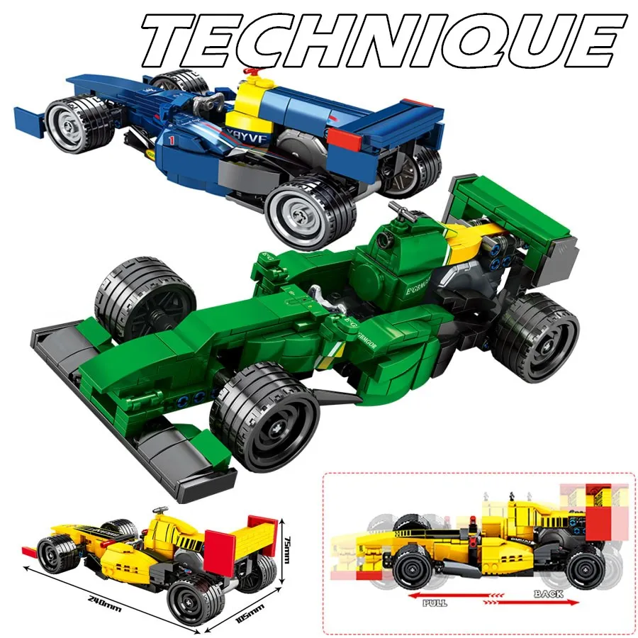Pull Back Technic Building Blocks Sports Vehicle Mechanical Constructor Simulation Racing Bricks Model Toys for Boys Children
Pull Back Technic Building Blocks Sports Vehicle Mechanical Constructor Simulation Racing Bricks Model Toys for Boys Children