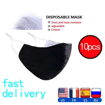 10pcs adjustable disposable cotton face mask facial usable mask PM2.5 Black Mouth Mask Anti Dust Mask Windproof Face Mask
10pcs adjustable disposable cotton face mask facial usable mask PM2.5 Black Mouth Mask Anti Dust Mask Windproof Face Mask