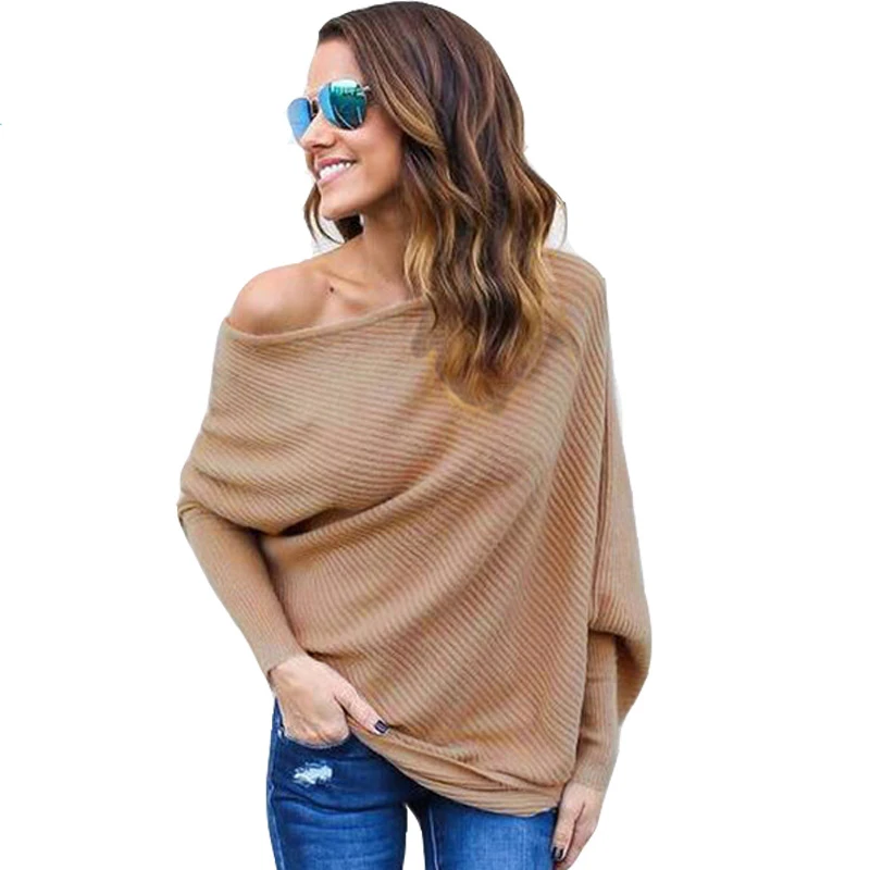 CWLSP-2017-Autumn-Sweater-Women-Long-Batwing-Sleeve-Slash-Neck-Women-sweaters-and-pullovers-jumper-pull