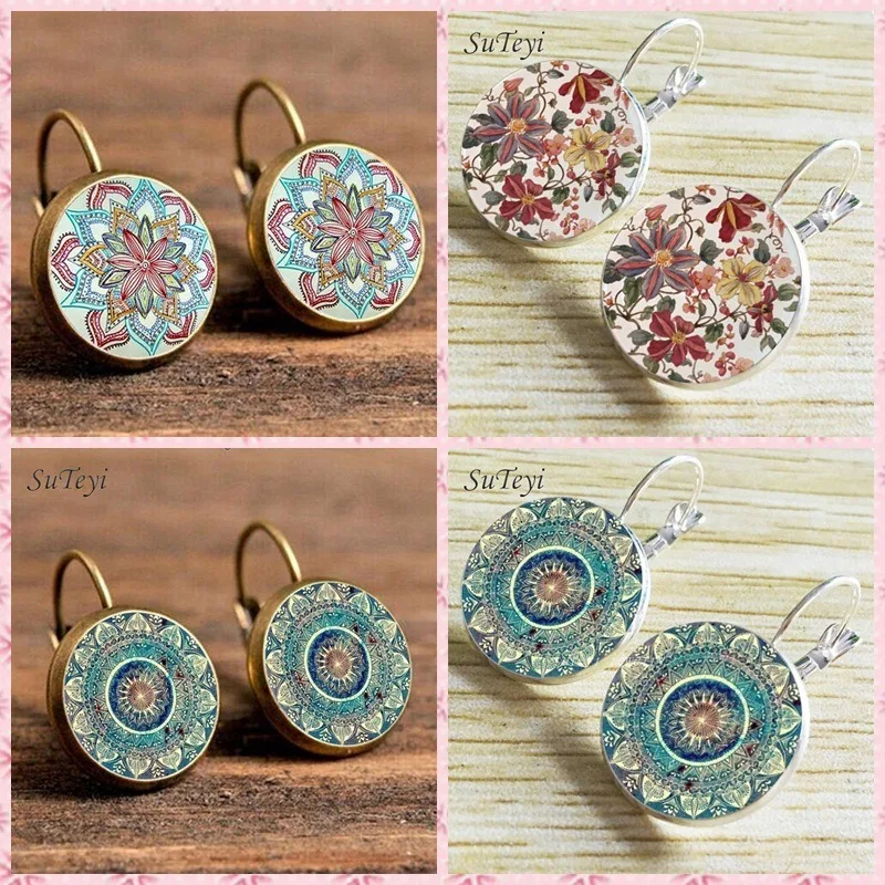New Fashion Color Pattern Exquisite Retro Time Gem Earrings Transparent Gem Earrings Exclusive Foreign Trade Explosion Earrings
New Fashion Color Pattern Exquisite Retro Time Gem Earrings Transparent Gem Earrings Exclusive Foreign Trade Explosion Earrings
