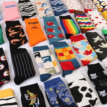 1 pair of combed cotton socks cartoon animal bird shark zebra corn watermelon sea food geometric novelty funny socks Носки женск
1 pair of combed cotton socks cartoon animal bird shark zebra corn watermelon sea food geometric novelty funny socks Носки женск