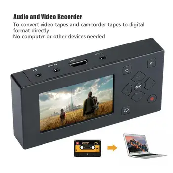 Audio Video Capture to Digital AV Recorder with Remote Controller European Regulation
Audio Video Capture to Digital AV Recorder with Remote Controller European Regulation