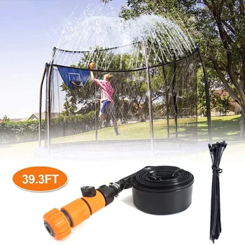 Trampoline Sprinkler Outdoor Water Play Sprinklers for Kids Fun Water Park Summer Games Yard Toys Sprinkler (39.4Ft/12M)
Trampoline Sprinkler Outdoor Water Play Sprinklers for Kids Fun Water Park Summer Games Yard Toys Sprinkler (39.4Ft/12M)