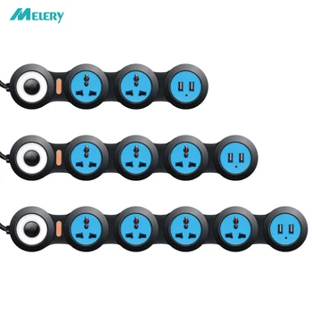 Power Strip Electric Universal Outlets Plugs Surge Protection 2/3/4 Socket with USB 1.8m Extension Cable Space Saving Practical
Power Strip Electric Universal Outlets Plugs Surge Protection 2/3/4 Socket with USB 1.8m Extension Cable Space Saving Practical