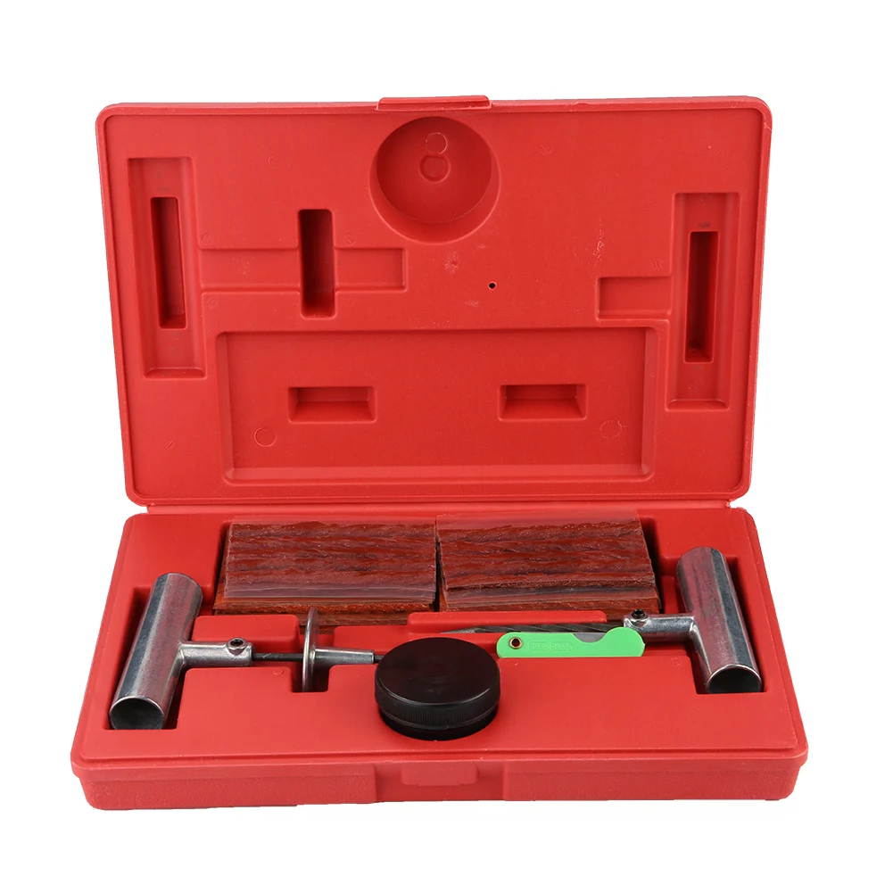 57pcs T-Handle Insert Tool Tire Repair Kit Spiral Probe Tools DIY Tyre Repairing Tool Set For Car Truck Motorcycles Dropshipping
57pcs T-Handle Insert Tool Tire Repair Kit Spiral Probe Tools DIY Tyre Repairing Tool Set For Car Truck Motorcycles Dropshipping