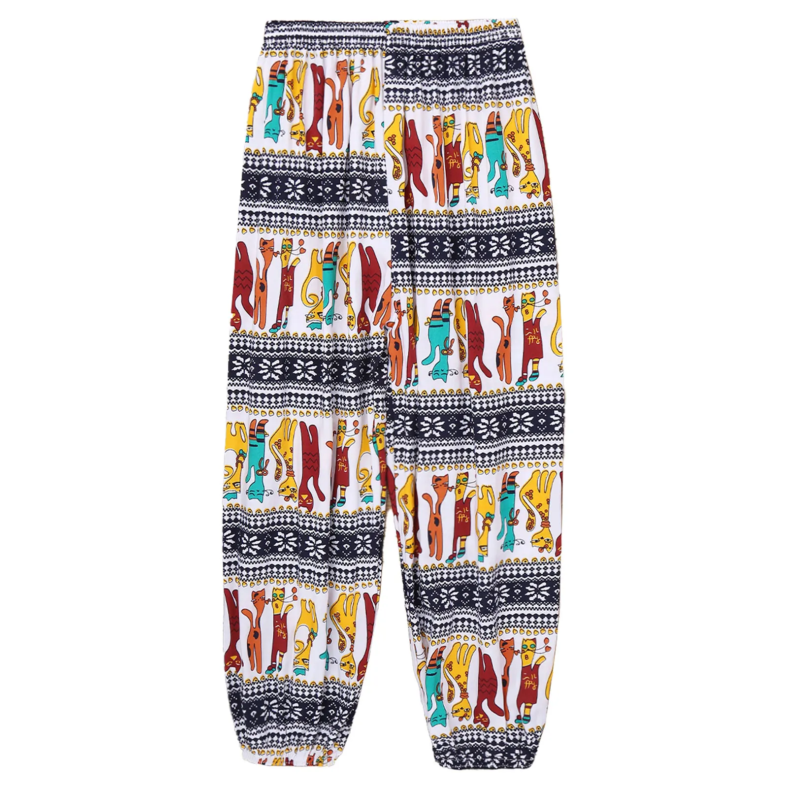 Kids Girls Yoga Pants Summer Casual Harem Pants Soft Elastic Waist Boho Print Cartoon Animal Print Sun Protection Bloomers Pants
Kids Girls Yoga Pants Summer Casual Harem Pants Soft Elastic Waist Boho Print Cartoon Animal Print Sun Protection Bloomers Pants