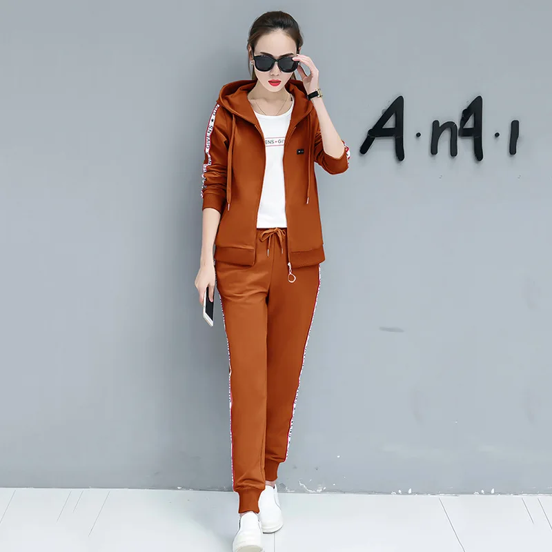 Middle And High School Students 2020 Korean-style Spring And Autumn Fashion Casual Sports WOMEN'S Suit Large Size Hoodie Three-p
Middle And High School Students 2020 Korean-style Spring And Autumn Fashion Casual Sports WOMEN'S Suit Large Size Hoodie Three-p