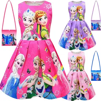 2020 Cosplay Queen Elsa Dresses Elsa Elza Costumes Princess Anna Dress for Girls Party Vestidos Fantasia Kids Girls clothes Elsa
2020 Cosplay Queen Elsa Dresses Elsa Elza Costumes Princess Anna Dress for Girls Party Vestidos Fantasia Kids Girls clothes Elsa