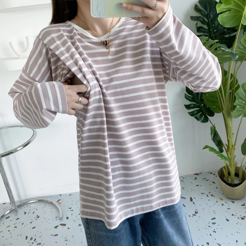 Breastfeeding Clothes Maternity Long sleeve Breastfeeding T-shirt For Pregnant Wome Spring Autumn Maternity Clothing 8561
Breastfeeding Clothes Maternity Long sleeve Breastfeeding T-shirt For Pregnant Wome Spring Autumn Maternity Clothing 8561
