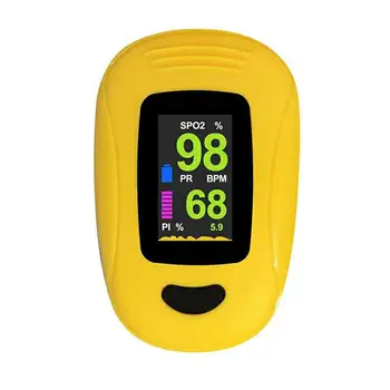 Portable Fingertip Oximeter Heart Rate SPO2 Monitor Blood Oxygen Meter Sensor Automatic Shutdown Health family Care
Portable Fingertip Oximeter Heart Rate SPO2 Monitor Blood Oxygen Meter Sensor Automatic Shutdown Health family Care