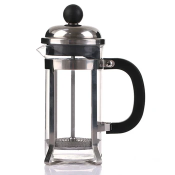 350ML Glass Blunt French Press Coffee Maker Kettle Pot With Stainless Steel Coffee Plunger Hollow Cafetiere Filter Coffee Pot
350ML Glass Blunt French Press Coffee Maker Kettle Pot With Stainless Steel Coffee Plunger Hollow Cafetiere Filter Coffee Pot