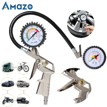 0-220PSI Tire Pressure Gauge Tyre Air Inflator Dial Pressure Gauge Air Tyre Inflator with Gauge For Car Van Tool Air Compressor
0-220PSI Tire Pressure Gauge Tyre Air Inflator Dial Pressure Gauge Air Tyre Inflator with Gauge For Car Van Tool Air Compressor