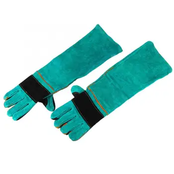 work gloves Leather Pet Training Anti-bite Anti-Scratch Animal Protective Safety Protection Gloves Green
work gloves Leather Pet Training Anti-bite Anti-Scratch Animal Protective Safety Protection Gloves Green