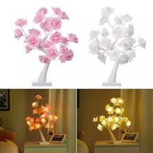 LED Rose Tree Decorate Night Lights USB/Battery Dual Power Romantic Desk Light for Valentine's Day Party Christmas Wedding Decor 
LED Rose Tree Decorate Night Lights USB/Battery Dual Power Romantic Desk Light for Valentine's Day Party Christmas Wedding Decor