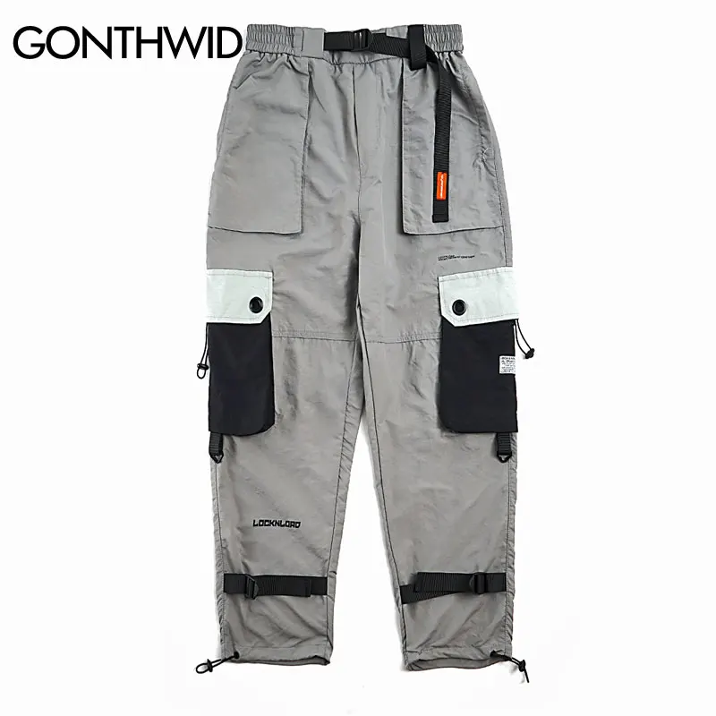GONTHWID Hip Hop Multi Pockets Cargo Harem Jogger Pants Men Harajuku Color Block Patchwork Track Trousers Streetwear Sweatpants
GONTHWID Hip Hop Multi Pockets Cargo Harem Jogger Pants Men Harajuku Color Block Patchwork Track Trousers Streetwear Sweatpants
