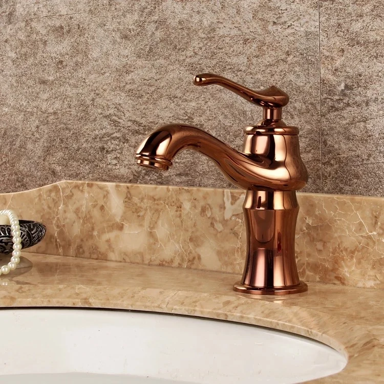 Bathroom Faucets Bronze rose gold Color Faucet Brass Bath Basin Mixer Tap with Hot and Cold Water Mixer Tap Sink Crane
Bathroom Faucets Bronze rose gold Color Faucet Brass Bath Basin Mixer Tap with Hot and Cold Water Mixer Tap Sink Crane