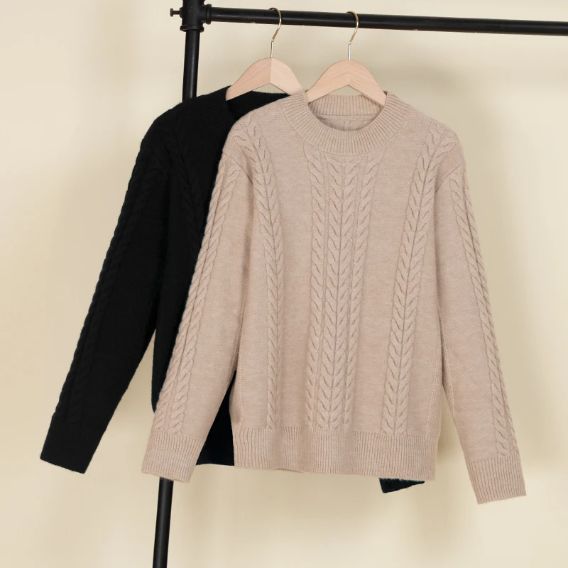 Women's Sweater Female Style Korean Fashion Clothing 2024 Woman Jumper Basic Knitted Cropped Ladies Blouses Clothes Pullover
Women's Sweater Female Style Korean Fashion Clothing 2024 Woman Jumper Basic Knitted Cropped Ladies Blouses Clothes Pullover