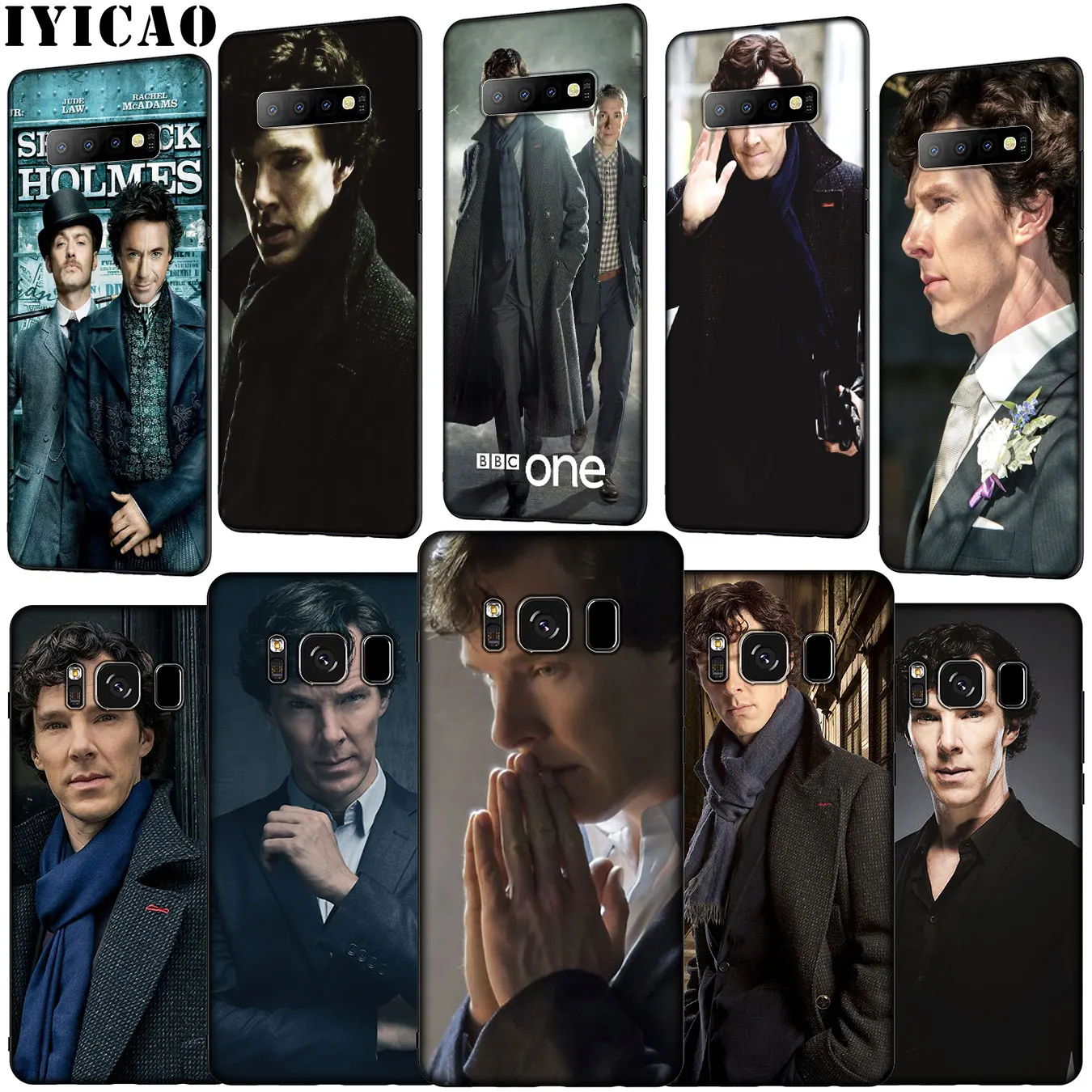 IYICAO Sherlock Sherlock Holmes Soft Silicone Phone Case for Samsung Galaxy S10 E S9 S8 Plus S6 S7 Edge S10e TPU Black Cover
IYICAO Sherlock Sherlock Holmes Soft Silicone Phone Case for Samsung Galaxy S10 E S9 S8 Plus S6 S7 Edge S10e TPU Black Cover