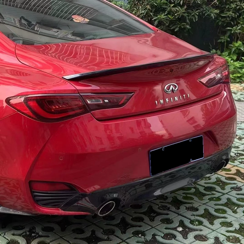 For Infiniti Q60S Spoiler 2018-2022 High Quality ABS Material Car Rear Wing Primer Color Rear Carbon fiber surface spoiler
For Infiniti Q60S Spoiler 2018-2022 High Quality ABS Material Car Rear Wing Primer Color Rear Carbon fiber surface spoiler