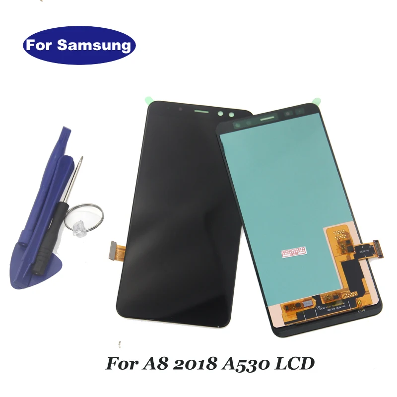 A530 LCD for SAMSUNG Galaxy A8 2018 Display A530 Touch Screen Digitizer Assembly
A530 LCD for SAMSUNG Galaxy A8 2018 Display A530 Touch Screen Digitizer Assembly