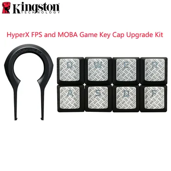 Kingston HyperX FPS & MOBA Gaming Key Cap Upgrade Kit for RGB Gaming Mechanical Keyboard Gamer 8pcs silver Titanium Keycaps
Kingston HyperX FPS & MOBA Gaming Key Cap Upgrade Kit for RGB Gaming Mechanical Keyboard Gamer 8pcs silver Titanium Keycaps