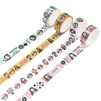 Japanese Anime Demon Slayer Washi Tape Adhesive Tape DIY Cartoon Masking Tape Scrapbooking Stickers Label Gift For Kids
Japanese Anime Demon Slayer Washi Tape Adhesive Tape DIY Cartoon Masking Tape Scrapbooking Stickers Label Gift For Kids