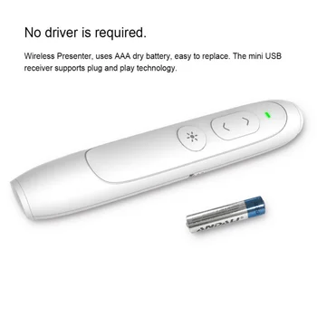 New Wireless Presenter Presentation Pointer Clicker Laser Remote Control Pen Laser Pens For PowerPoint Keynote Prezi 
New Wireless Presenter Presentation Pointer Clicker Laser Remote Control Pen Laser Pens For PowerPoint Keynote Prezi