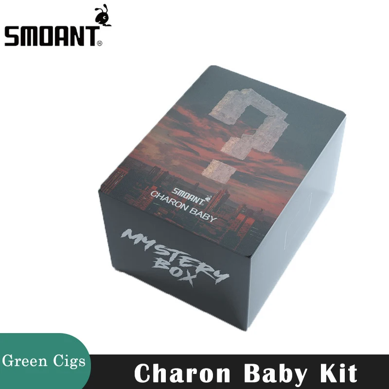 Оригинальная электронная сигарета Smoant Mystery Box Charon Baby Pod Kit 15 Вт 750 мАч аккумулятор 2
