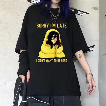 Boku No My Hero Academia SORRY I'M LATE I DON'T WANT TO BE HERE T Shirt Unisex Summer Men T-shirt
Boku No My Hero Academia SORRY I'M LATE I DON'T WANT TO BE HERE T Shirt Unisex Summer Men T-shirt