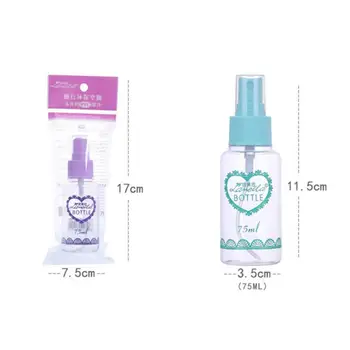 New 75ml Small Empty Colours Portable Spray Portable Sample Press Travel Lotion Container Atomizer Bottles Cosmetic Makeup Tools
New 75ml Small Empty Colours Portable Spray Portable Sample Press Travel Lotion Container Atomizer Bottles Cosmetic Makeup Tools