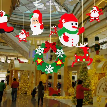 10Pcs Christmas Tree Pendant Festival Felt Hanging Ornament Random Style Tree Pendant Creative Adornment for Xmas Tree Decor
10Pcs Christmas Tree Pendant Festival Felt Hanging Ornament Random Style Tree Pendant Creative Adornment for Xmas Tree Decor