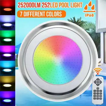 DC12V 25W LED RGB Underwater Swimming Pool Light with Remote Controller Outdoor Lighting IP68 Waterproof Underwater Lamp
DC12V 25W LED RGB Underwater Swimming Pool Light with Remote Controller Outdoor Lighting IP68 Waterproof Underwater Lamp