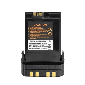 VBLL Replacement NNTN7038 Battery 3100mAh 7.4v Li-ion for Motorola APX8000 APX7000 APX6000 APX8000XE APX7000XE APX6000XE Radio
VBLL Replacement NNTN7038 Battery 3100mAh 7.4v Li-ion for Motorola APX8000 APX7000 APX6000 APX8000XE APX7000XE APX6000XE Radio