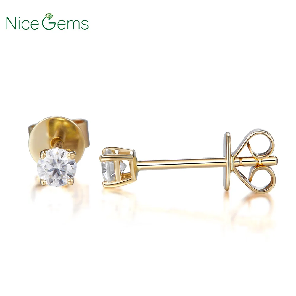 NiceGems однотонный 14K желтое золото 0,2 cttw D Цвет Круглый Муассанит Классическая зеркальная корзина
NiceGems однотонный 14K желтое золото 0,2 cttw D Цвет Круглый Муассанит Классическая зеркальная корзина