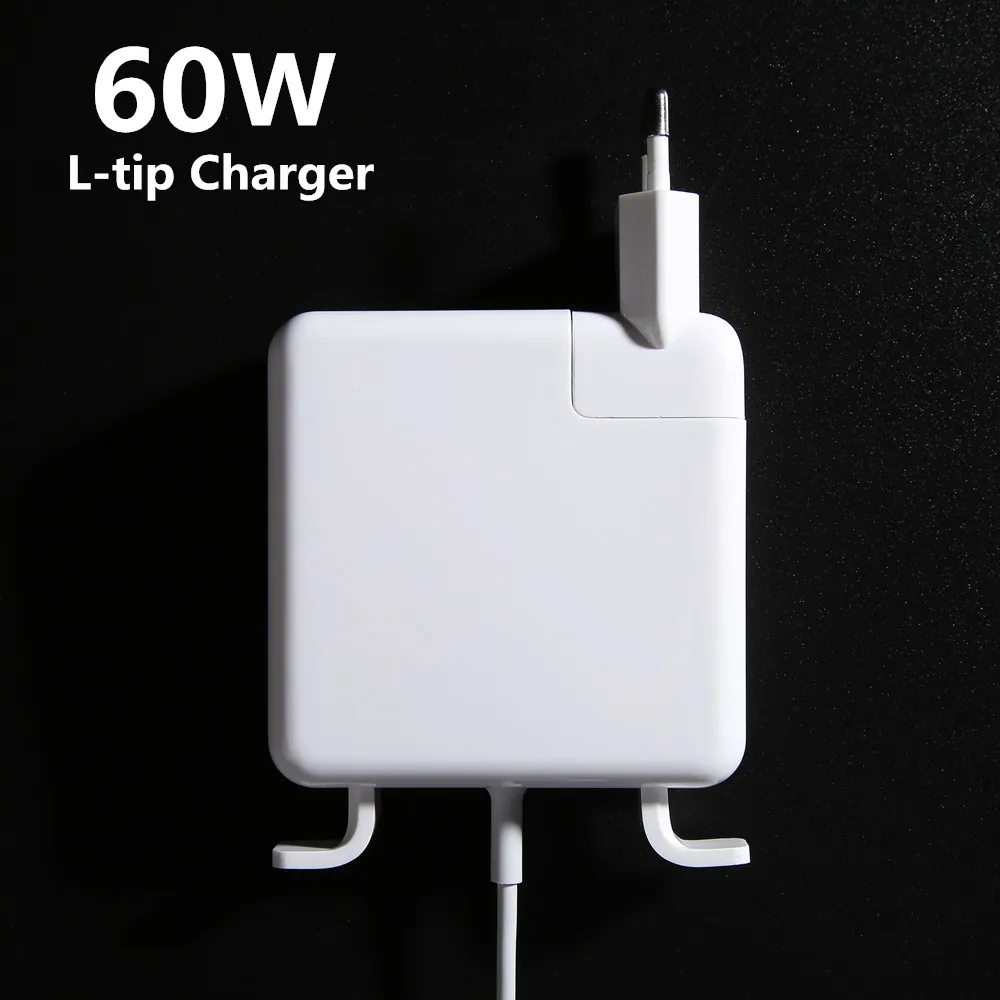 

100% New! L-tip Type 16.5V 3.65A 60W MagSaf* Laptop Power Adapter Charger For Apple MacBook Pro 13'' A1181 A1184 A1278 A1344